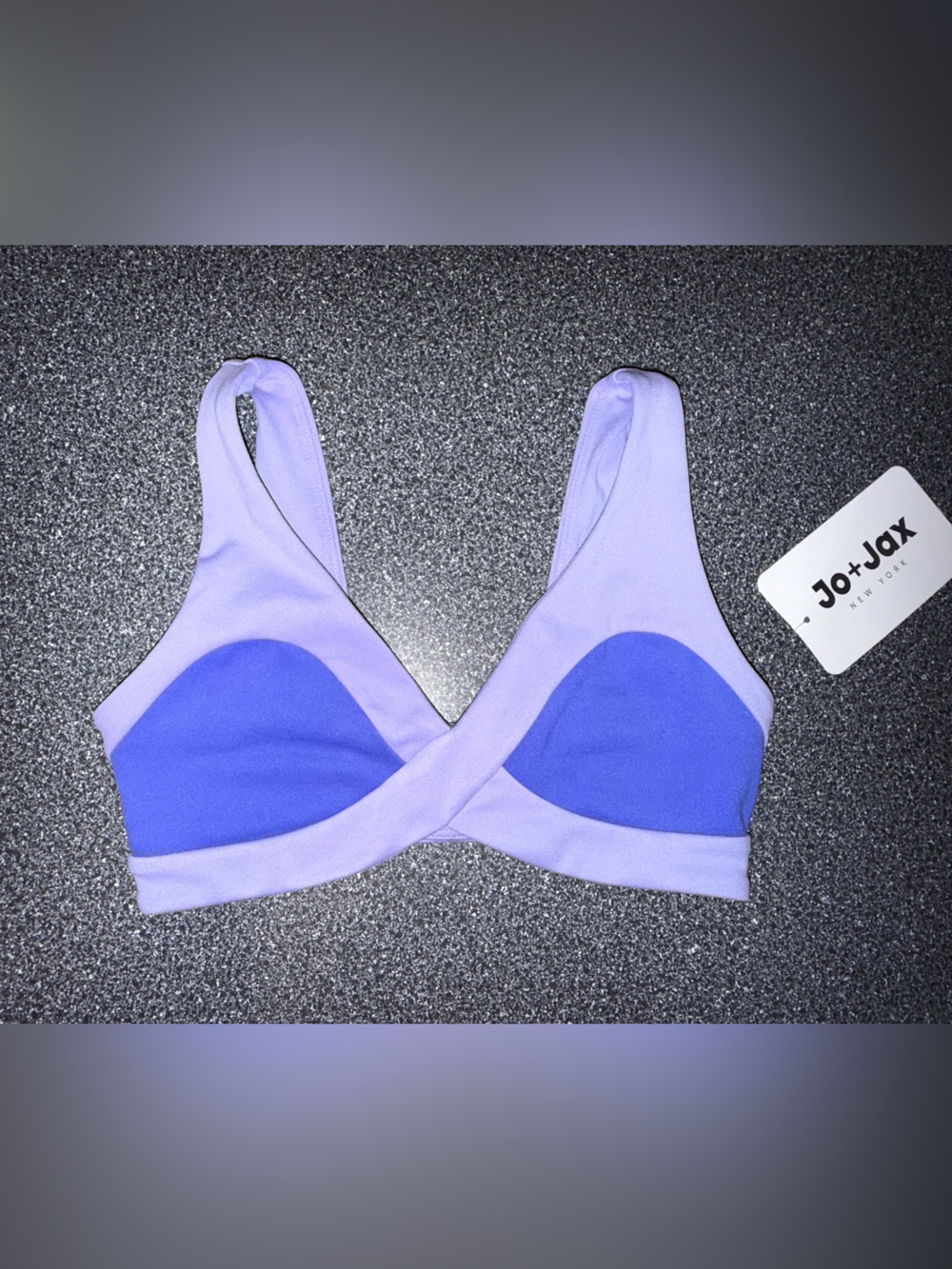 Jo+Jax Kids Lavender and Blue Dance Crop Top